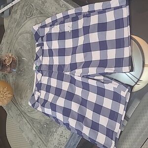 PUMA USP DRY TECH MEN'S CHECKERED GOLF SHORTS LIKE NEW WAIST SIZE 32
